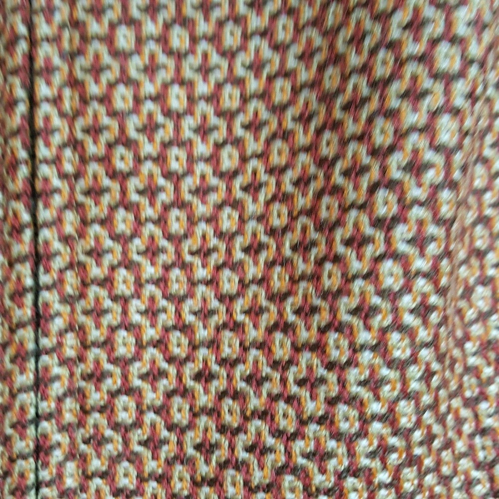 Worth Zipper Front Blazer 8 Wool Brown Rust - Picture 3 of 8